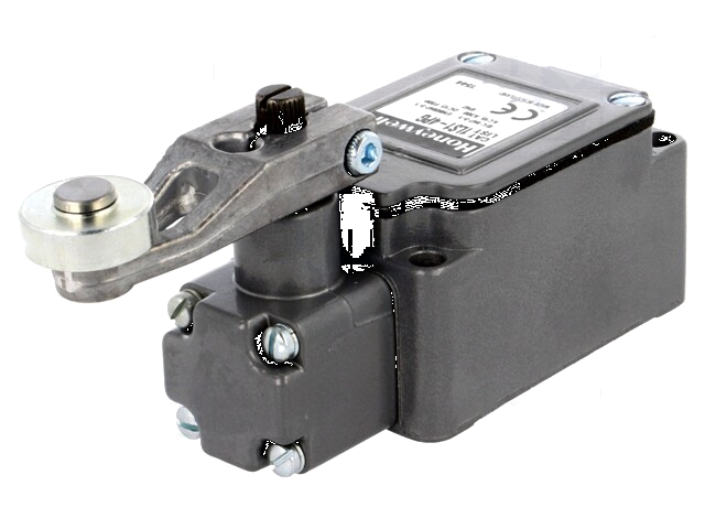 Eindschakelaar; hendel met roller; NO + NC; 10A; max.480VAC Eindschakelaar; hendel met roller; NO + NC; 10A; max.480VAC